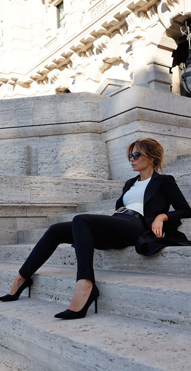 Maglia girocollo "Sofia" - Bianca - My alt