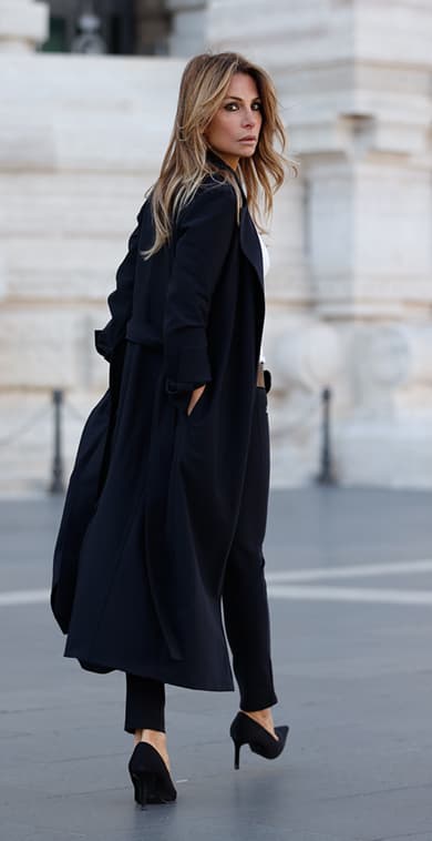 "Charlie” Duster Coat